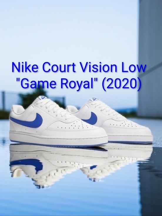 Nike Other - Nike Court Vision Low "Game Royal" (2020) Mens 10 Womens 11.5 NEW